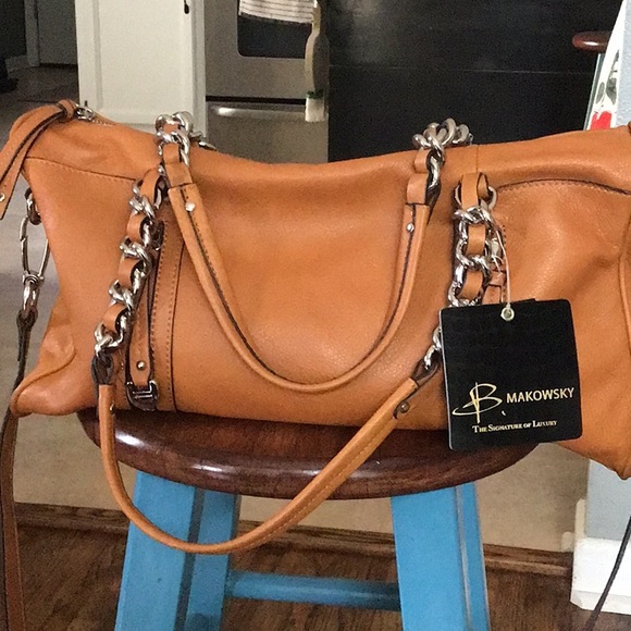 Gorgeous NWT B. Makowsky handbag - Picture 2 of 10